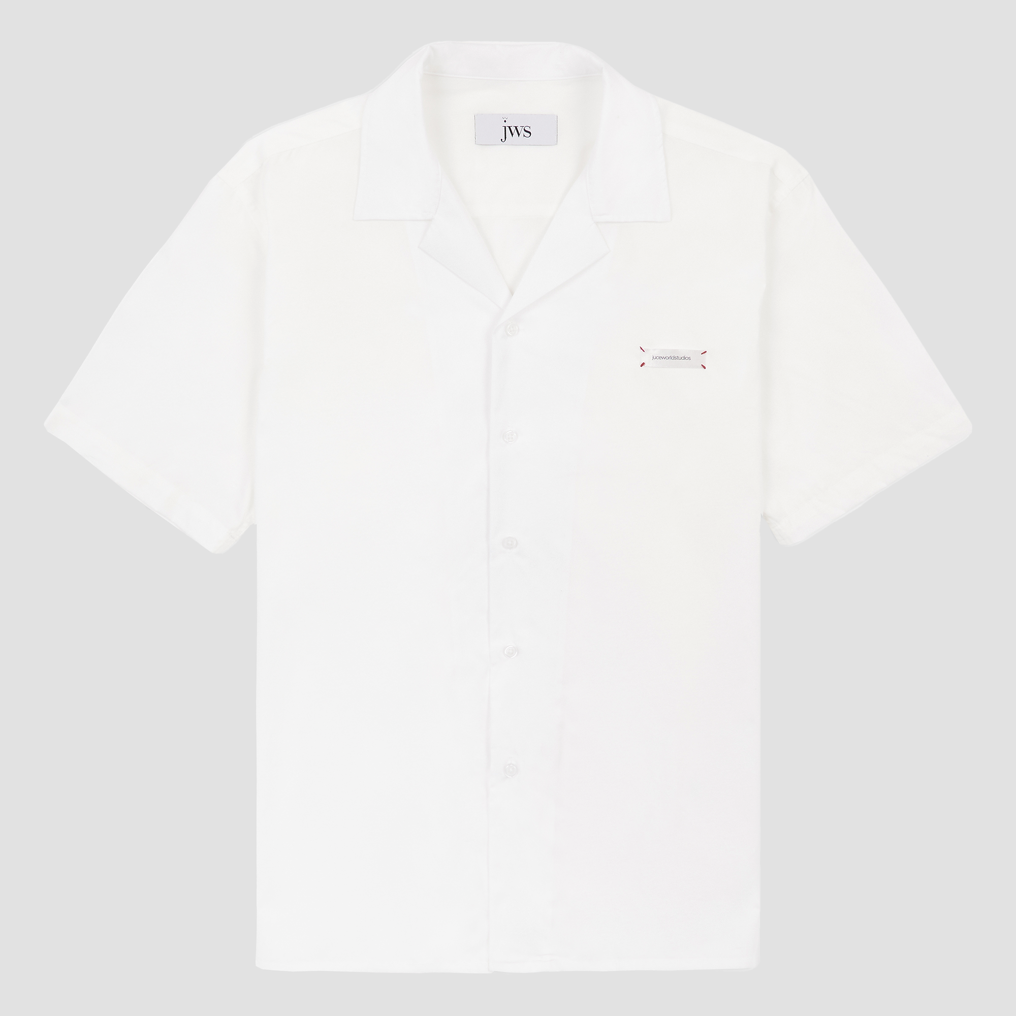 ivory white bowling shirt