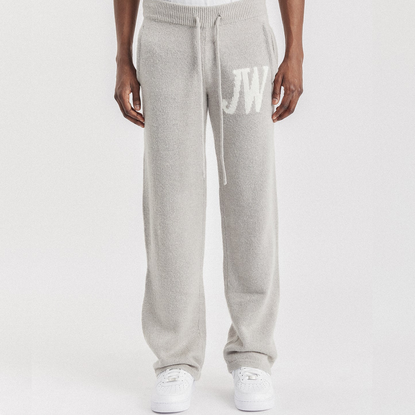 Cool Grey Mohair Sweatpants