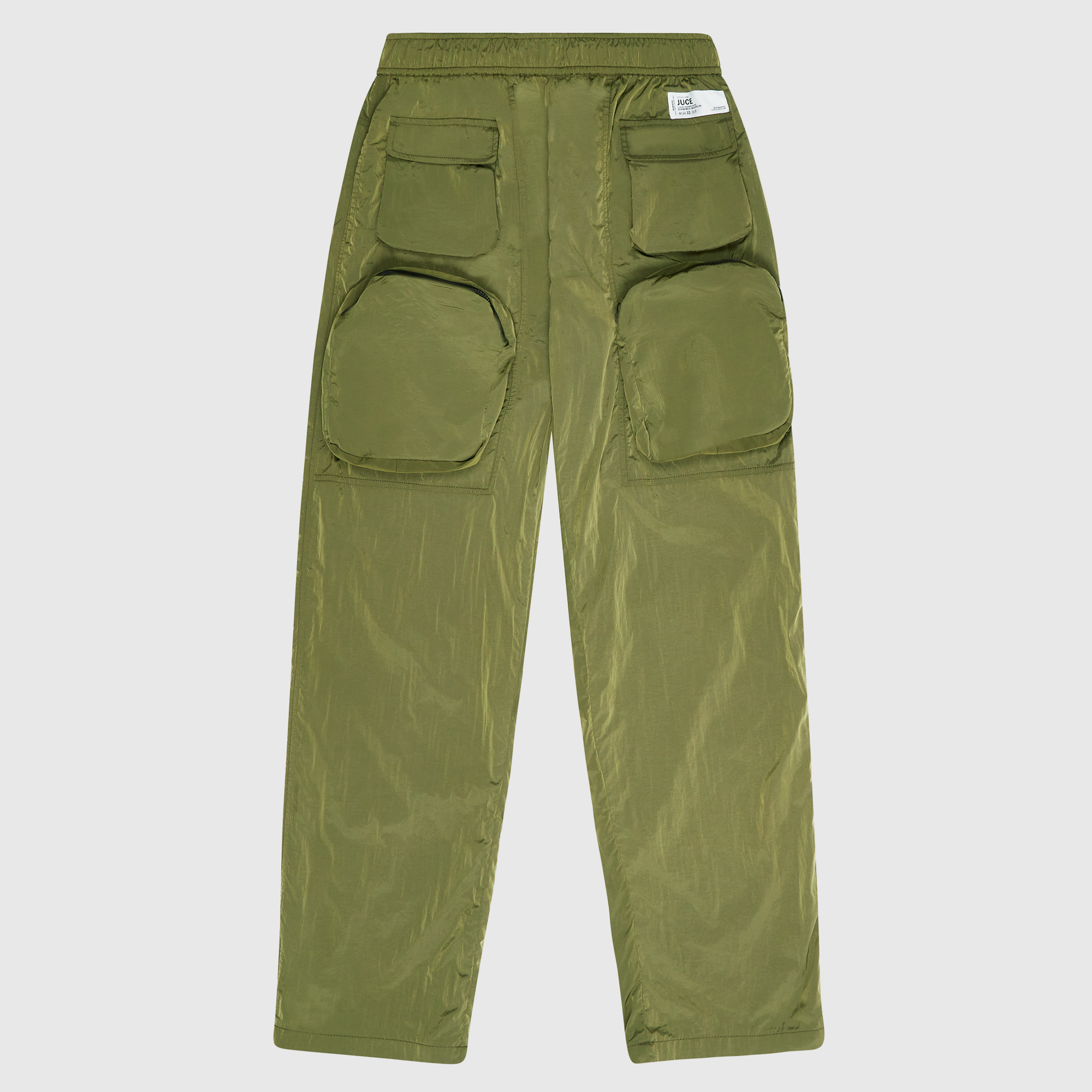 Cargo pants PLEASURES Jeffery Nylon Cargo Pants Green