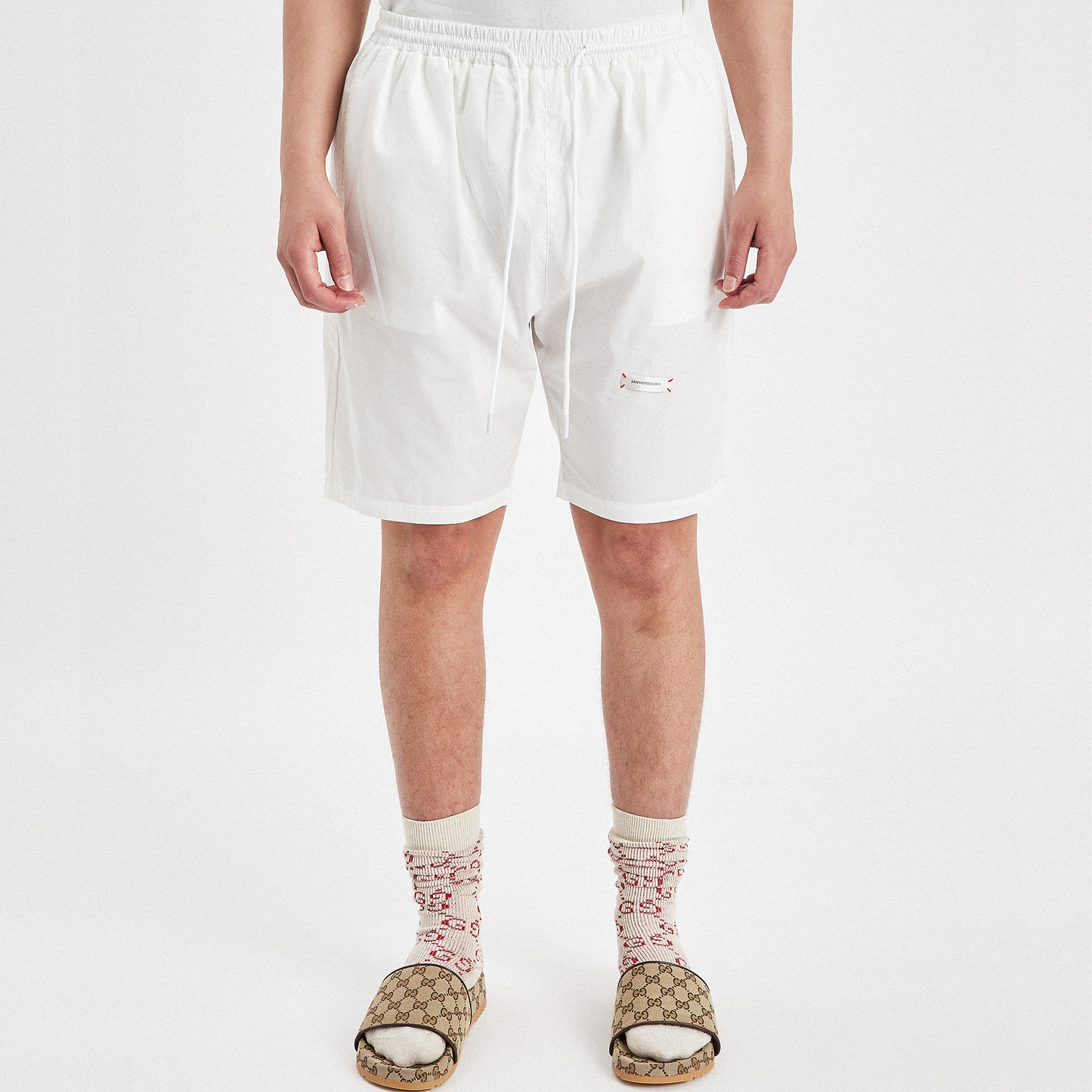 Ivory White Shorts