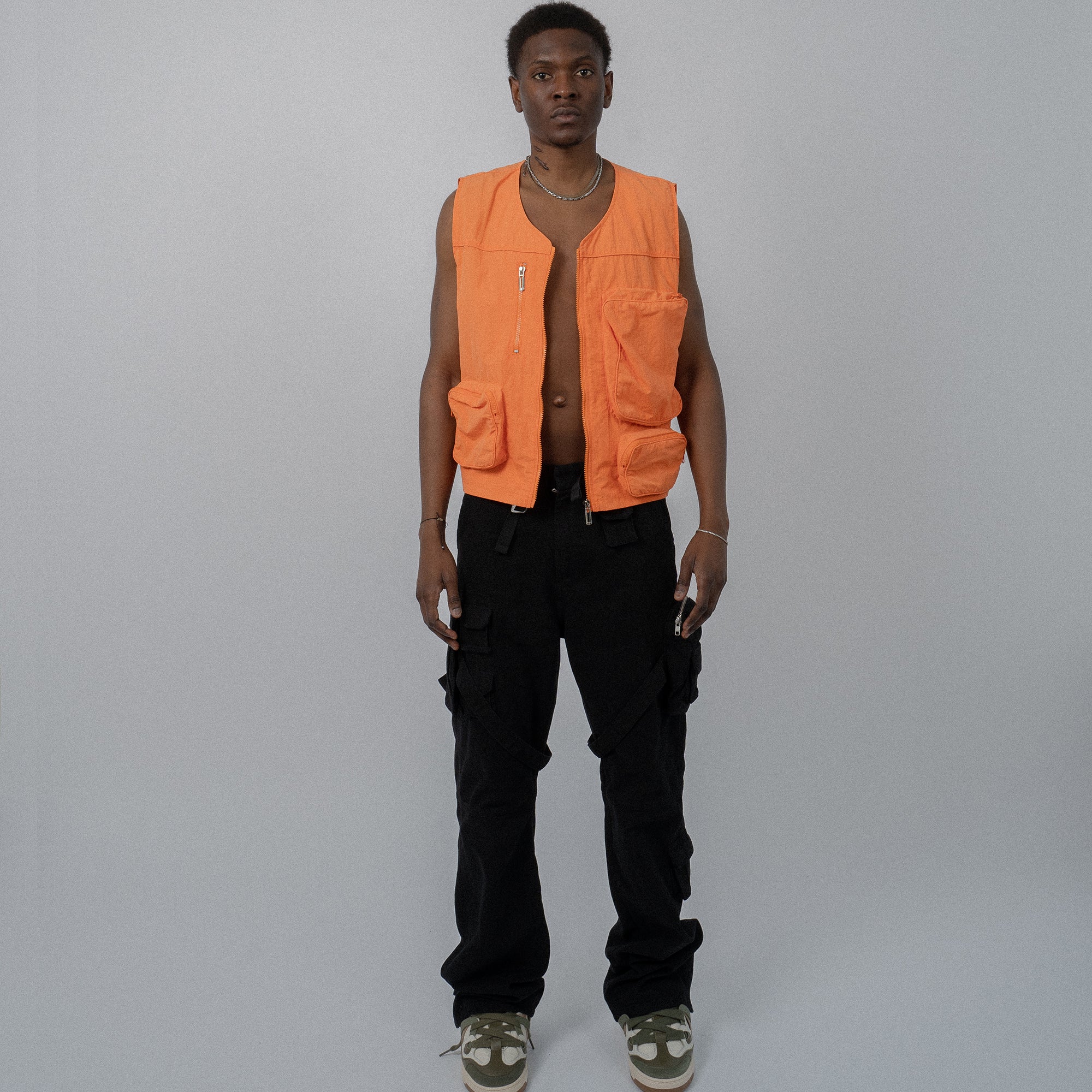 orange utility vest