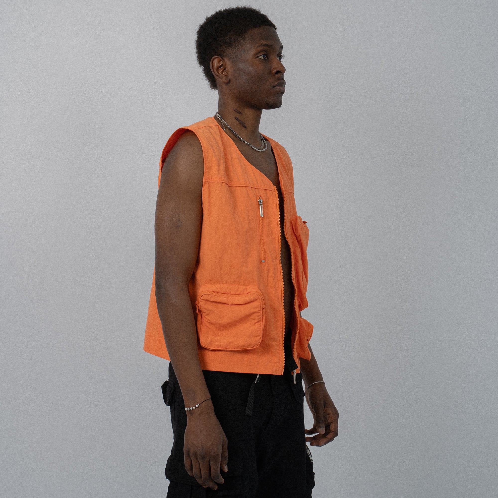 orange utility vest