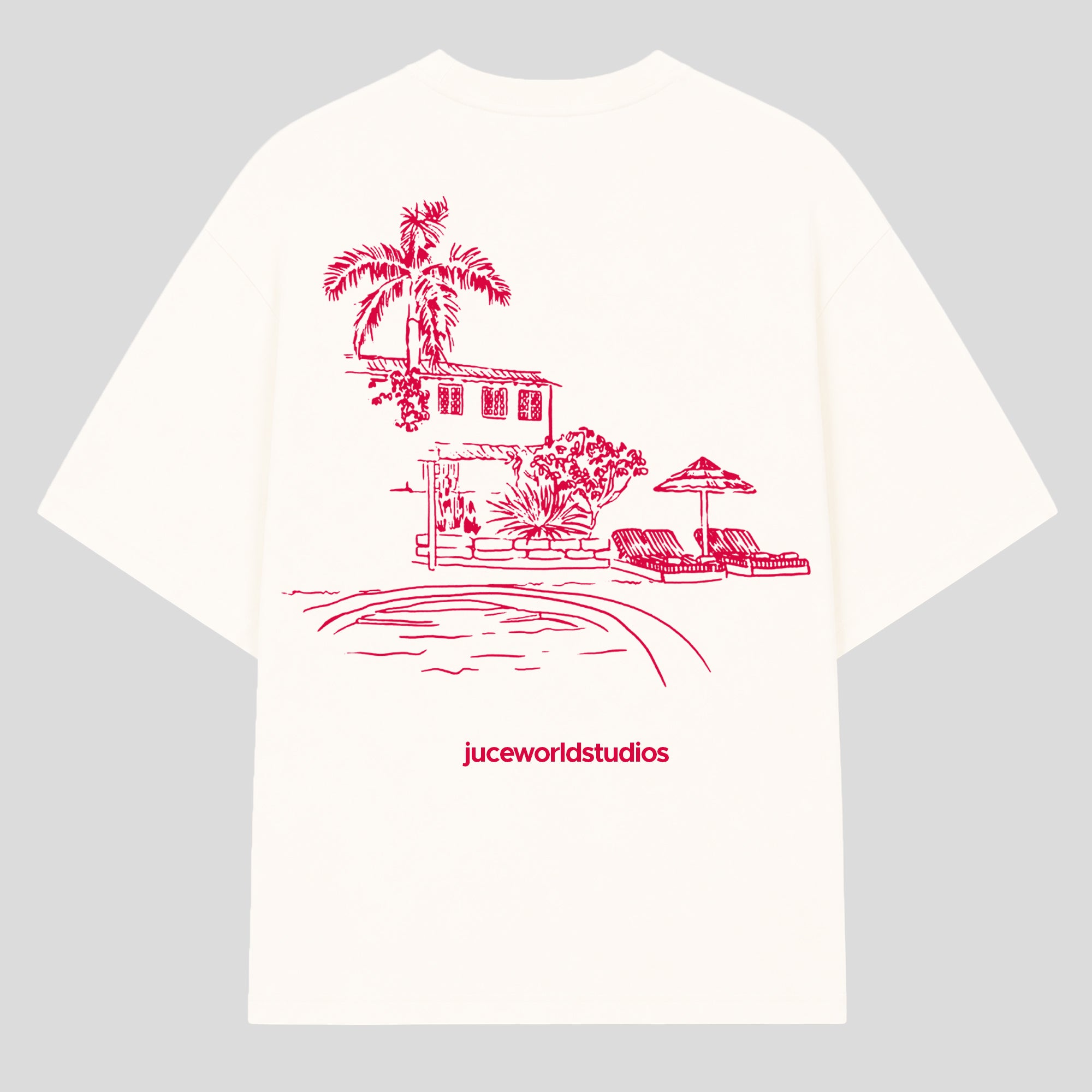 Off White Red T Shirt