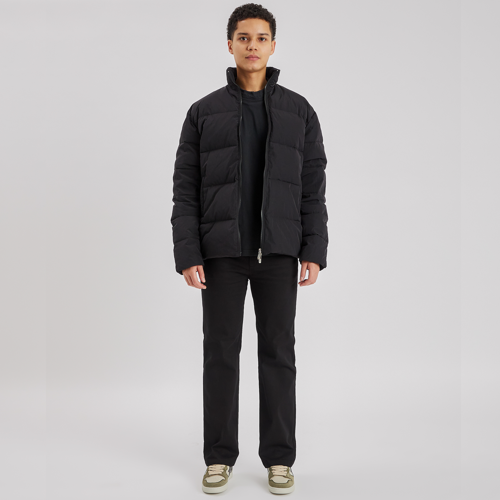 black down puffer jacket