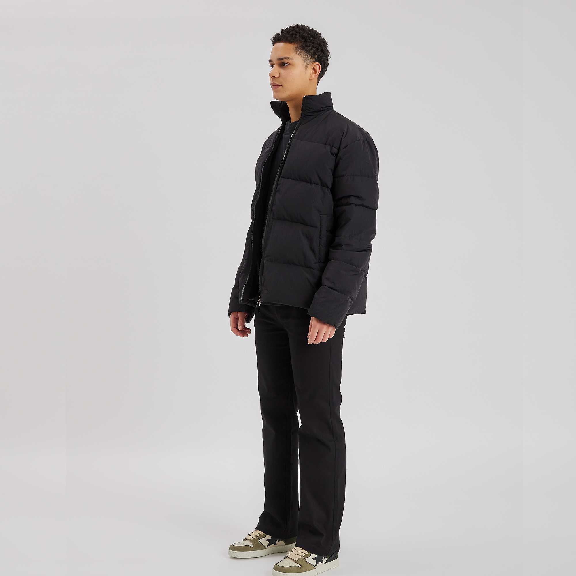 black down puffer jacket